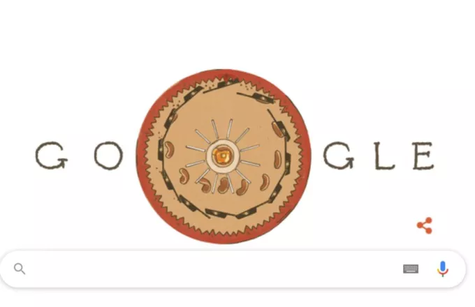 Αφιερωμένο στον Βέλγο επιστήμονα Πλατό το doodle της Google