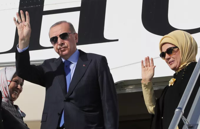 Έφτασε στις ΗΠΑ ο Ερντογάν: «Τα ζητήματα που θα θέσω στον Τραμπ» 