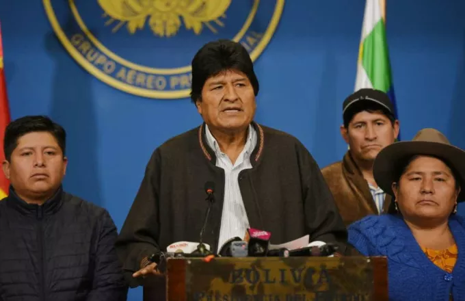 Βολιβία: Έκκληση Μοράλες να σταματήσει η «γενοκτονία» 