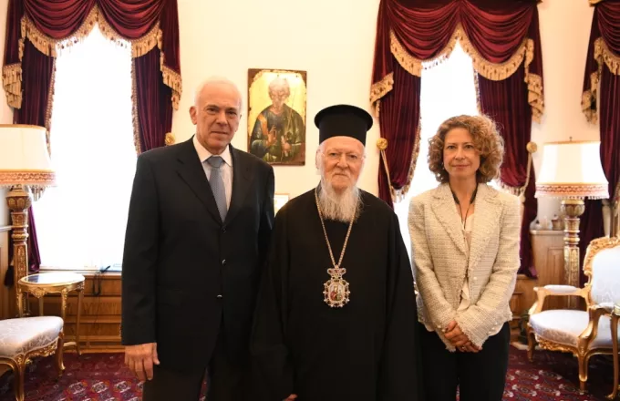 Στο Οικουμενικό Πατριαρχείο μετέβη ο νέος πρέσβης της Ελλάδας στην Άγκυρα