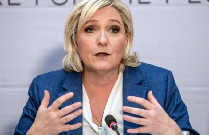 Γαλλία: Η Λεπέν ανακοίνωσε ότι θα είναι υποψήφια στις προεδρικές εκλογές του 2022