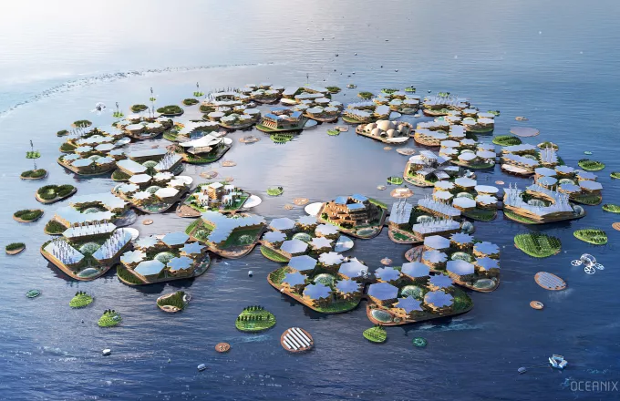 Αυτή θα είναι η πρώτη πλωτή πόλη του κόσμου - Εντυπωσιακές εικόνες  