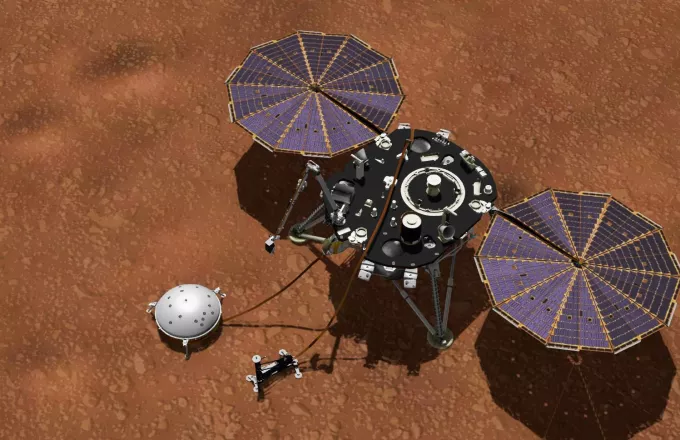 ΝASA: Το ΙnSight βρίσκει γεωλογικά ενεργό τον πλανήτη Άρη