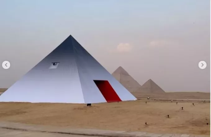 Οι πυραμίδες της Γκίζας φωτογραφικός θάλαμος