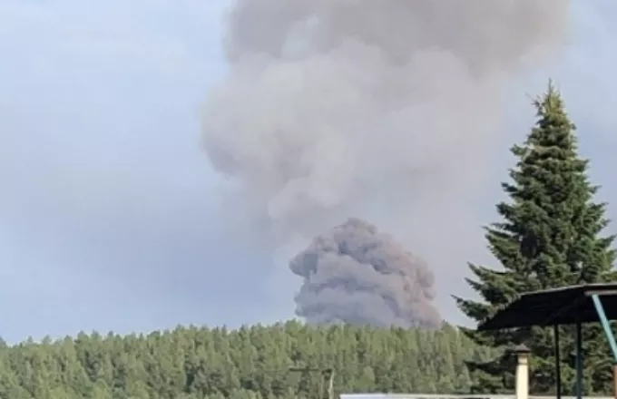 Σιβηρία: 8 τραυματίες από έκρηξη σε αποθήκες πυρομαχικών