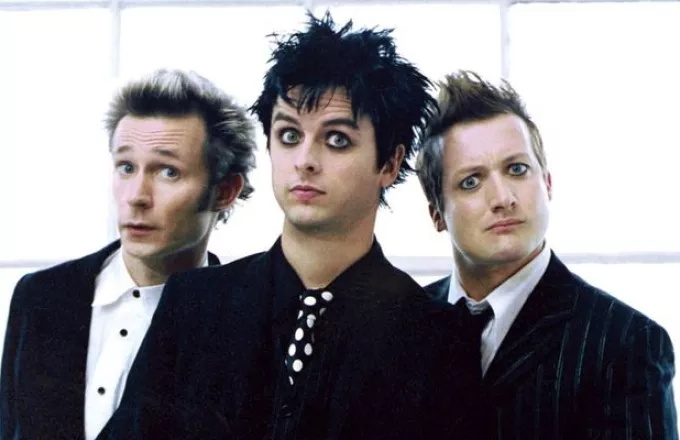 Ξ¤Ξ± ΞΌΞ­Ξ»Ξ· Ο„Ο‰Ξ½ Green Day: Mike Dirnt, Billie Joe Armstrong, Tre Cool