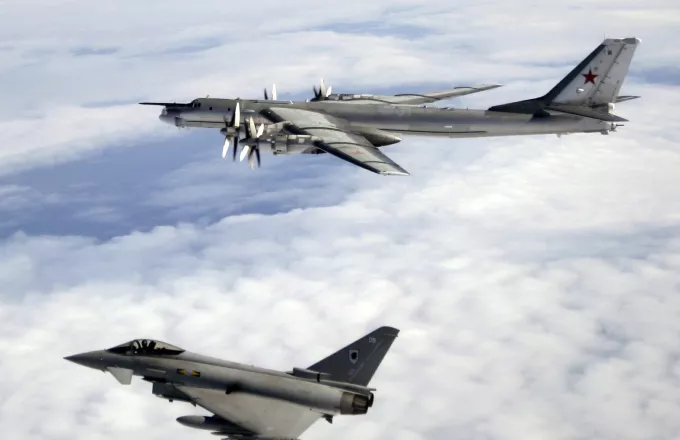 NATO: «Ασυνήθιστο επίπεδο» ρωσικής αεροπορικής δραστηριότητας