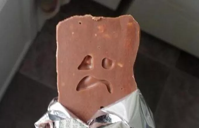 Η θλιμμένη σοκολάτα
