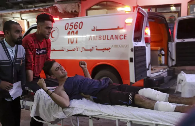 Τουλάχιστον 18 Παλαιστίνιοι τραυματίστηκαν σε συγκρούσεις στα όρια της Γάζας
