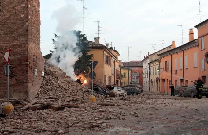 Ιταλία: Μετασεισμός 5,1 Ρίχτερ - πάνω από 3000 εγκαταλείπουν τα σπίτια τους