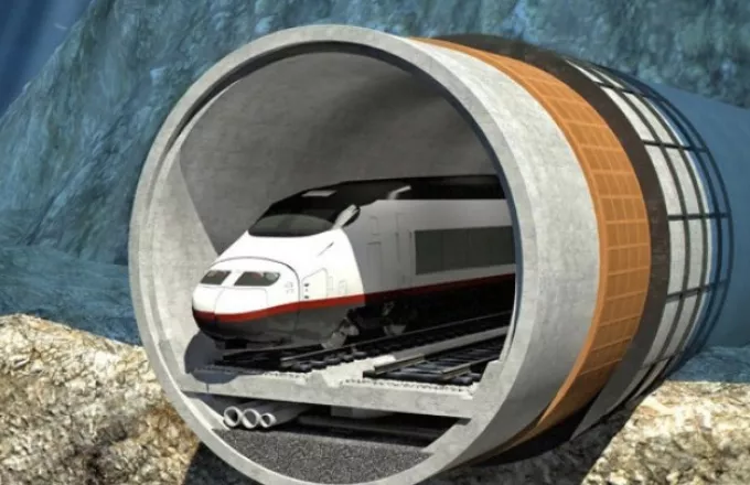 Κινέζοι θα κατασκευάσουν τη μεγαλύτερη υποθαλάσσια σιδηροδρομική σήραγγα 