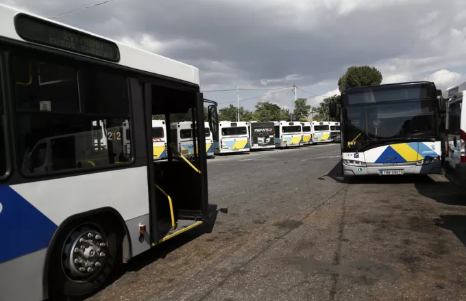 Προβλήματα στα δρομολόγια των λεωφορείων στην Αθήνα λόγω φυσικού αερίου