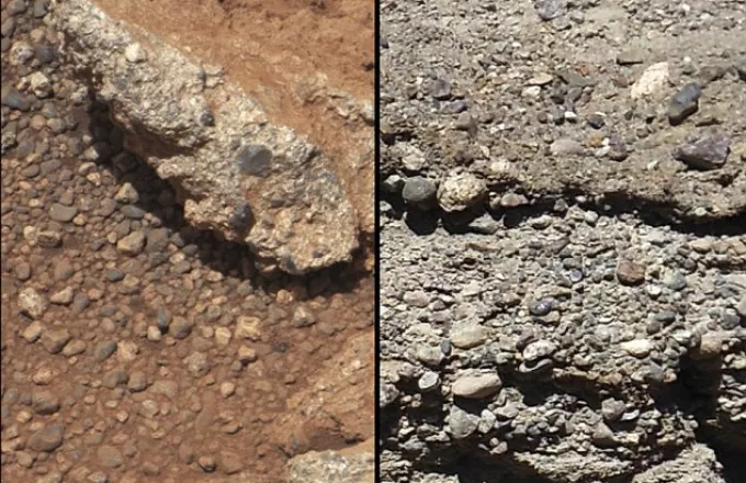 Αυλακώσεις στο έδαφος του Αρη, πιθανόν από νερό