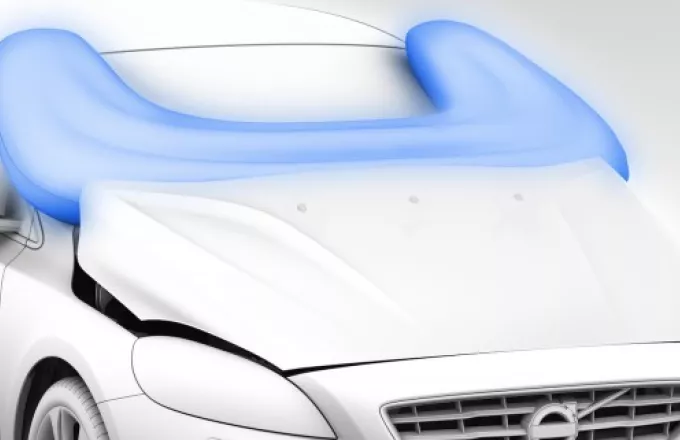 Volvo: Πραγματικότητα ο πρώτος αερόσακος για πεζούς