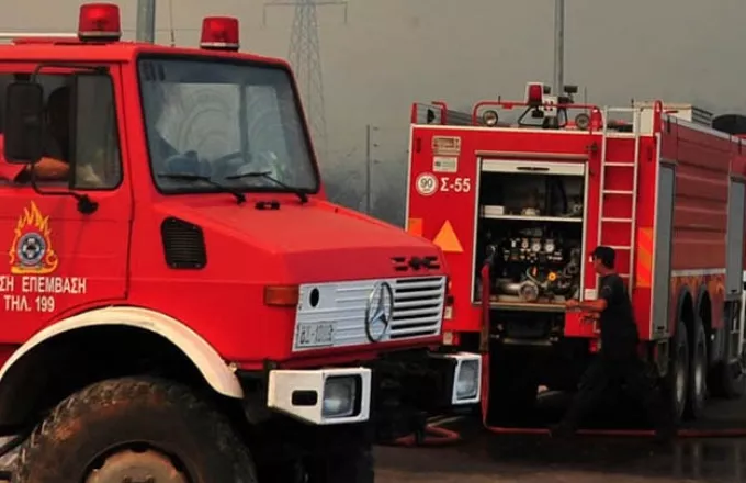 Κοζάνη: Τουριστικό λεωφορείο τυλίχτηκε στις φλόγες