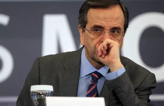 Σαμαράς: Σχιζοφρενική η στάση ΣΥΡΙΖΑ για ευρώ, άλλα λένε έξω άλλα μέσα