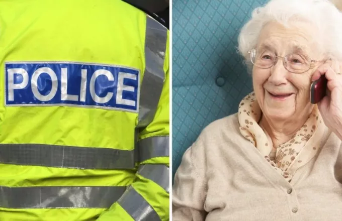 Ηλικιωμένη κάλεσε την αστυνομία για να της κάνει συντροφιά 