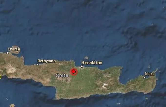 Σεισμός 5,2 Ρίχτερ στην Κρήτη