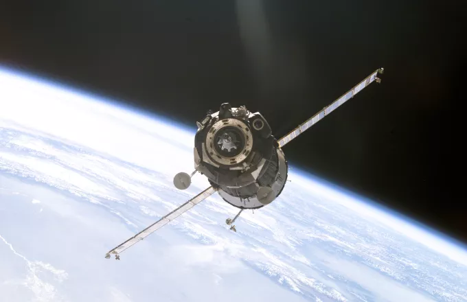 Στο διεθνή διαστημικό σταθμό έφτασε το διαστημόπλοιο Σογιούζ 