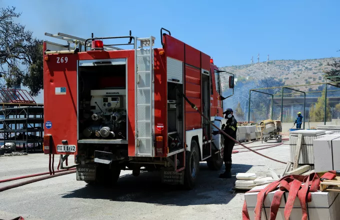 Τέθηκε υπό έλεγχο η πυρκαγιά στη Βάρδα Ηλείας. Ανοιχτή η εθνική οδός