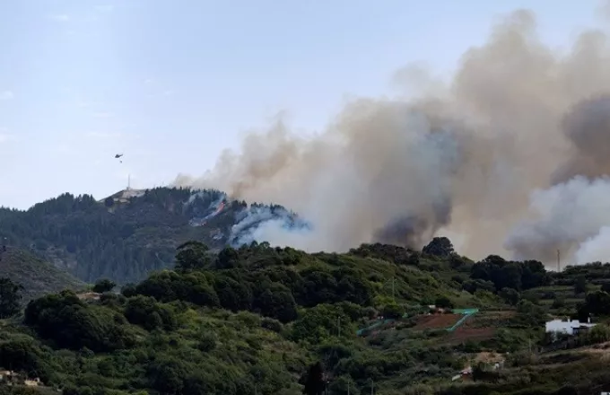 Ισπανία: Νέα πυρκαγιά στη Γκραν Κανάρια. Εκκενώθηκε περιοχή και ξενοδοχείο