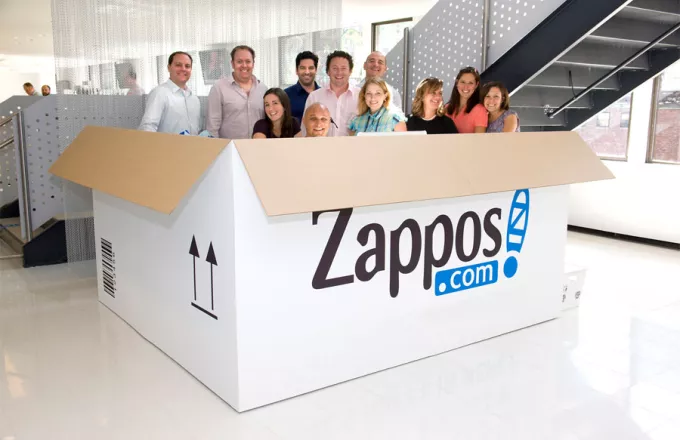 H ΞΏΞΌΞ¬Ξ΄Ξ± Ο„ΞΏΟ… Zappos.com