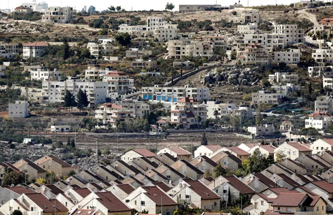 Το Ισραήλ θα χτίσει 1.100 νέες κατοικίες σε οικισμούς της Δυτικής Όχθης