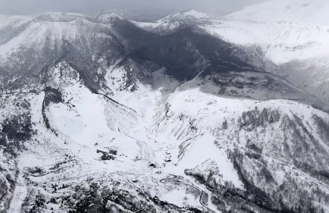 Ιαπωνία: Ένας νεκρός και 15 τραυματίες από χιονοστιβάδα