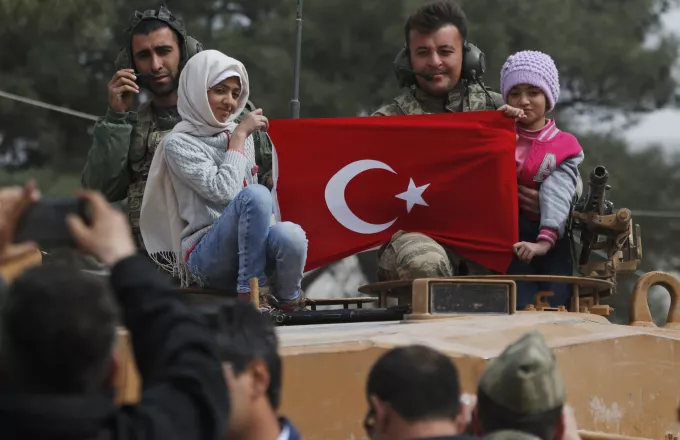 Στον πλήρη έλεγχο των Τούρκων φέρεται να έχει περιέλθει η Αφρίν