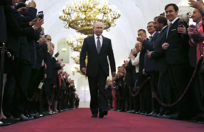 Ο Πούτιν ορκίστηκε πρόεδρος της Ρωσίας έως το 2024