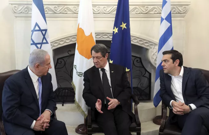 Εντός του 2018 η συμφωνία Ελλάδας, Κύπρου, Ισραήλ για τον ενεργειακό αγωγό