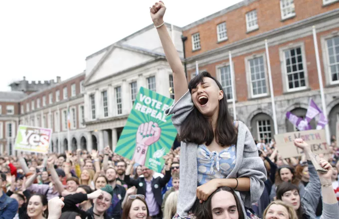 Το 66,4% ψήφισε υπέρ της νομιμοποίησης των αμβλώσεων στην Ιρλανδία