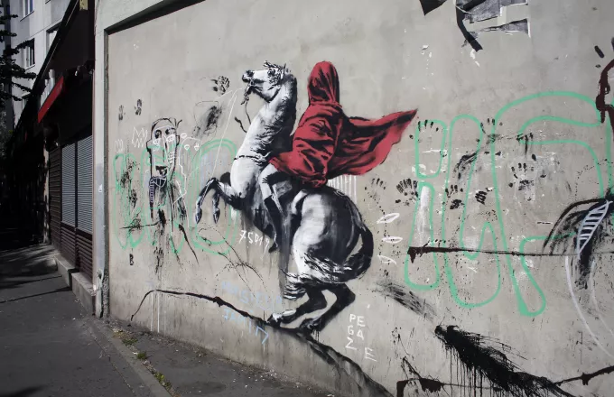 Άγνωστα έργα του Banksy παρουσιάζει η γκαλερί Lazinc στο Λονδίνο