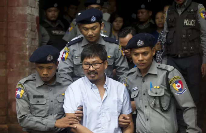 Μιανμάρ: Κατηγορίες παραβίασης κρατικών μυστικών στους δύο δημοσιογράφους