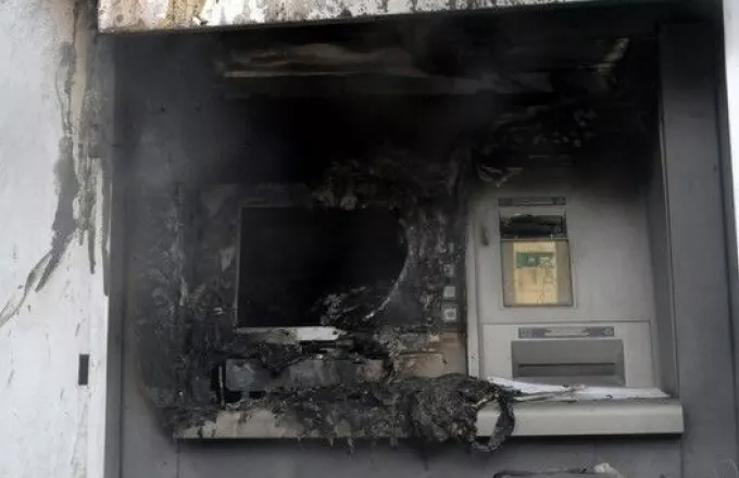 Αποτυχημένη ανατίναξη ATM στην Αθηνών - Λαμίας 