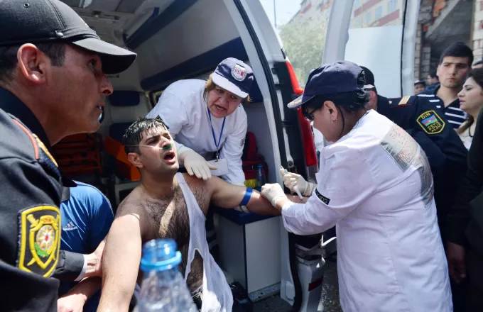 Τουλάχιστον 30 νεκροί από πυρκαγιά σε κλινική απεξάρτησης στο Αζερμπαϊτζάν