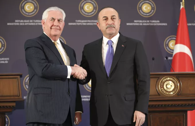 Τουρκία & ΗΠΑ συμφώνησαν να επιδιώξουν λύση των διαφορών τους στη Συρία