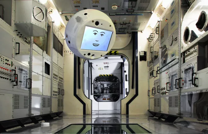 Ένα ρομπότ με πρόσωπο καρτούν στάλθηκε στον Διεθνή Διαστημικό Σταθμό