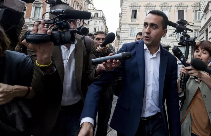 Στο Προεδρικό Μέγαρο μεταβαίνει ο υποψήφιος πρωθυπουργός της Ιταλίας