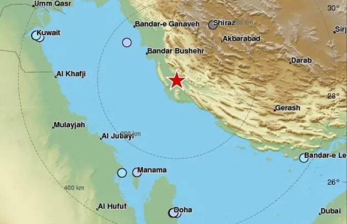 Σεισμός 5,9 βαθμών στο νότιο Ιράν - Πιθανότητα κατάρρευσης κτηρίων