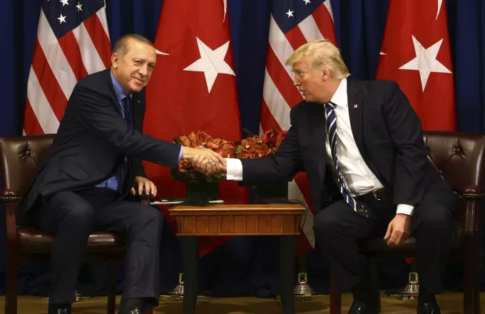 Ολοκληρώθηκε η επικοινωνία Ερντογάν με Τραμπ