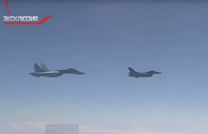 Δείτε το βίντεο με το επεισόδιο ρωσικού Su-27 με ΝΑΤΟϊκό F-16