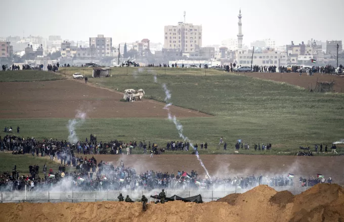 Τουλάχιστον 10 Παλαιστίνιοι νεκροί σε συγκρούσεις με το Ισραήλ στη Γάζα