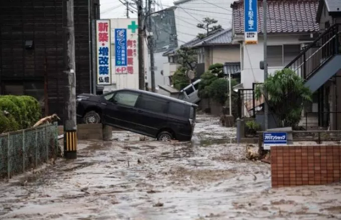 Ιαπωνία: Στους 122 οι νεκροί από τις σφοδρές καταιγίδες