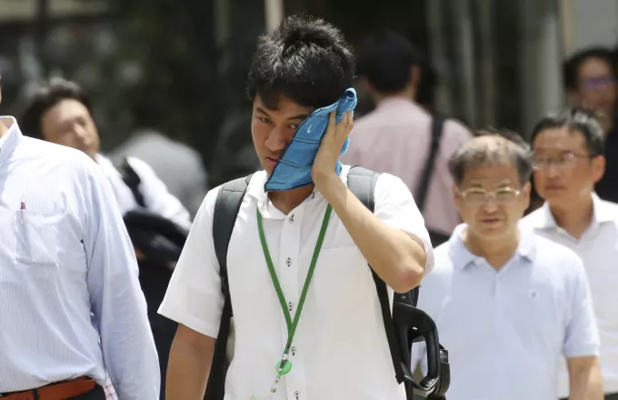 Τουλάχιστον 80 νεκροί από τον καύσωνα στην Ιαπωνία