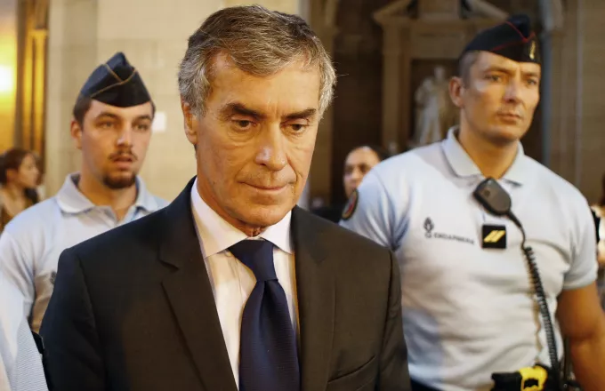 Γαλλία: Διετής φυλάκιση χωρίς αναστολή στον πρώην υπουργό Προϋπολογισμού 