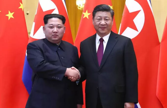 Β.Κορέα: Κοινή θέση Κιμ Γιονγκ Ουν και Σι Τζινπίνγκ για την αποπυρηνικοποίηση