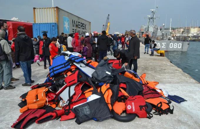 Πάνω από 300 αφίξεις προσφύγων και μεταναστών το τελευταίο διήμερο στη Λέσβο