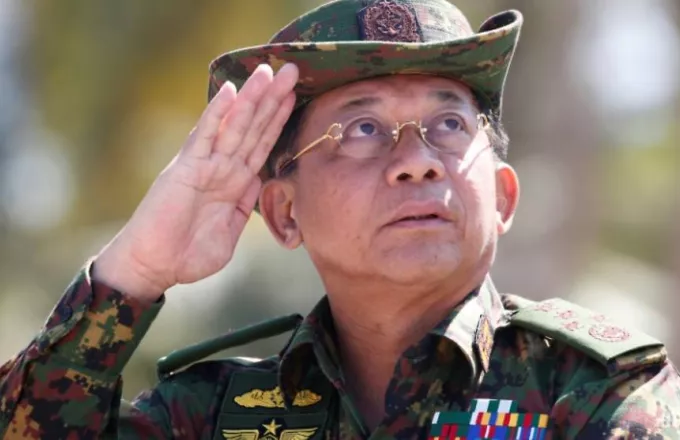 Διεθνής Αμνηστία: Nα παραπεμφθεί σε δίκη ο επικεφαλής του στρατού της Μιανμάρ