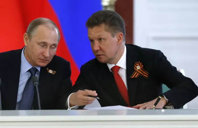 Η Gazprom διαβεβαίωσε τον Πούτιν ότι μπορεί να αρχίσει η κατασκευή του TurkStream